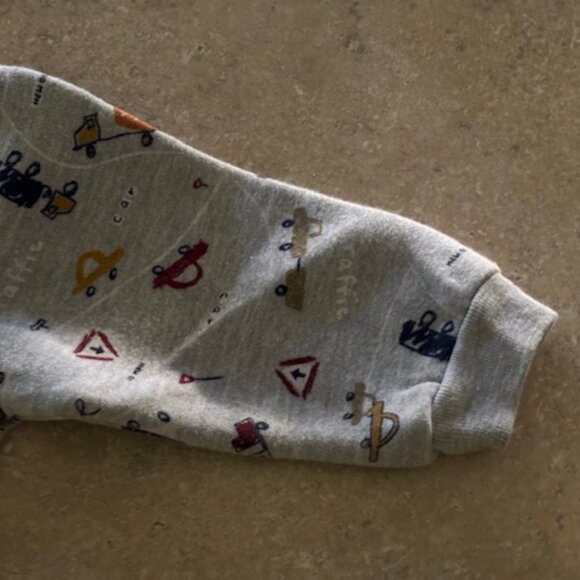 Boys Baby 24 months grey sweat shirt - Picture 3 of 8